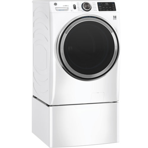GE Appliances Energy Star Washer & Dryer Set with Stackable 4.8 Cubic